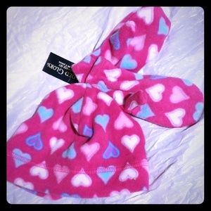 NWT  Kid's Faded Glory 2 pc set. Hat & gloves OSFM